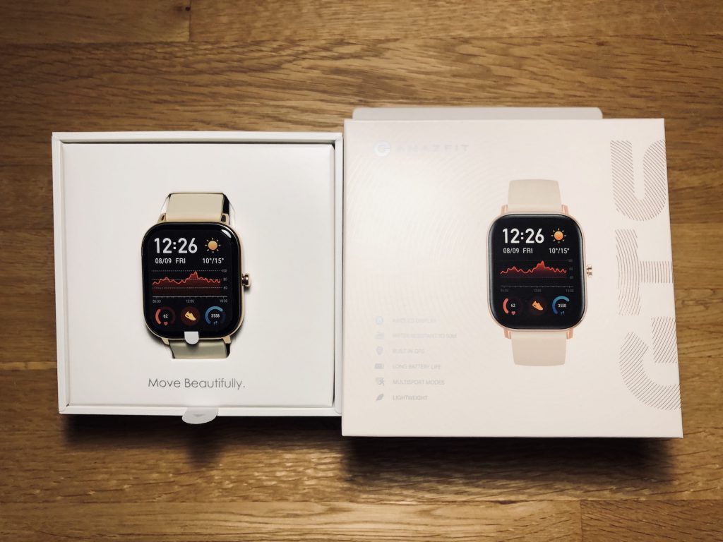 Amazfit GTS in Verpackung