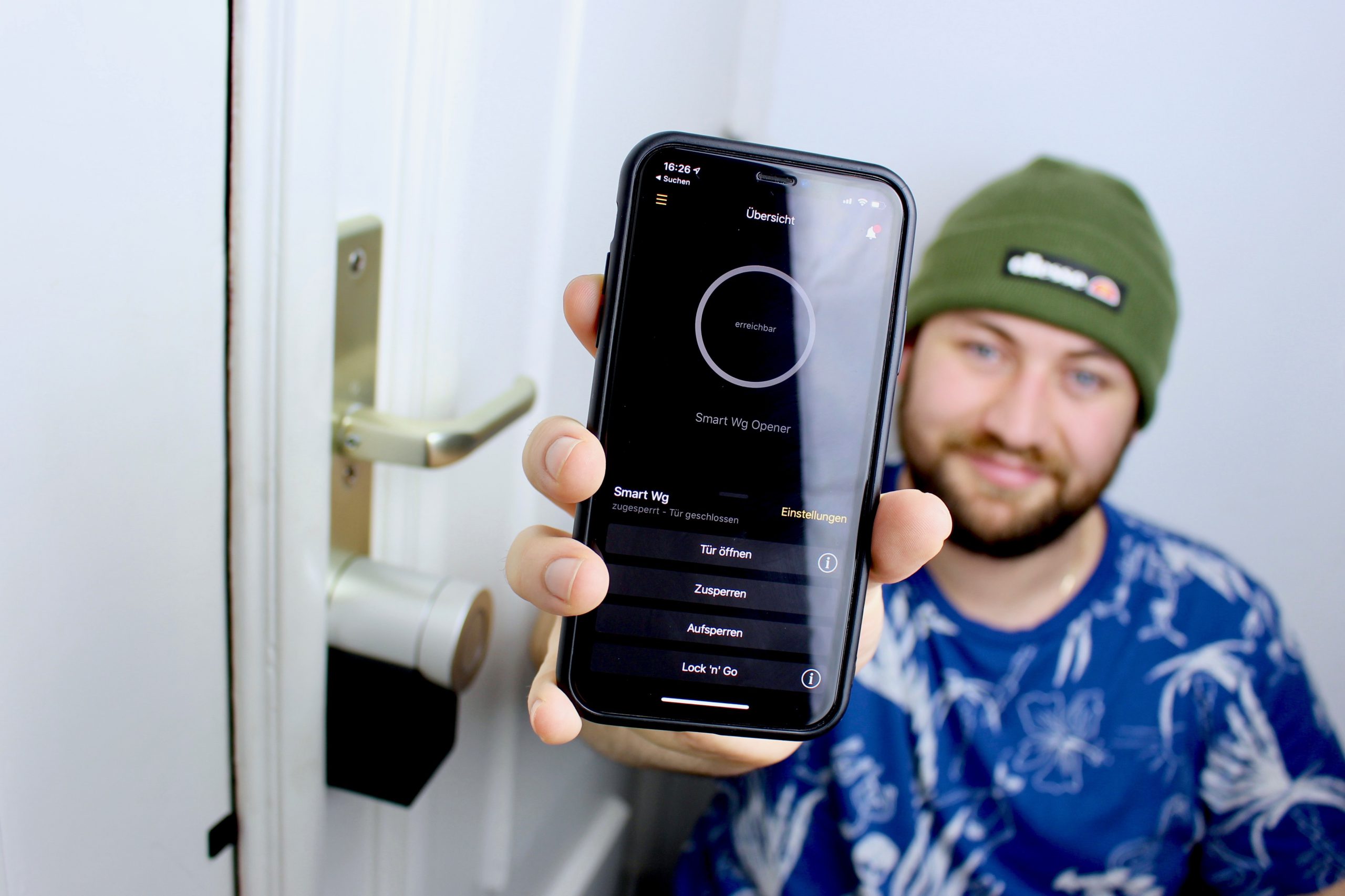 Jan mit Smart Lock