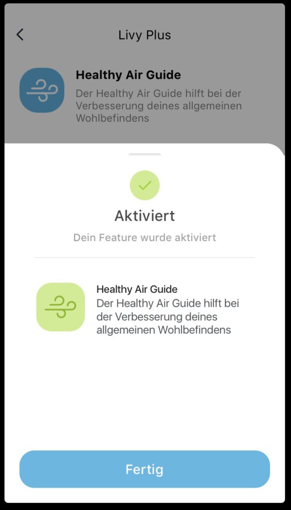 Livy Healthy Air Guide